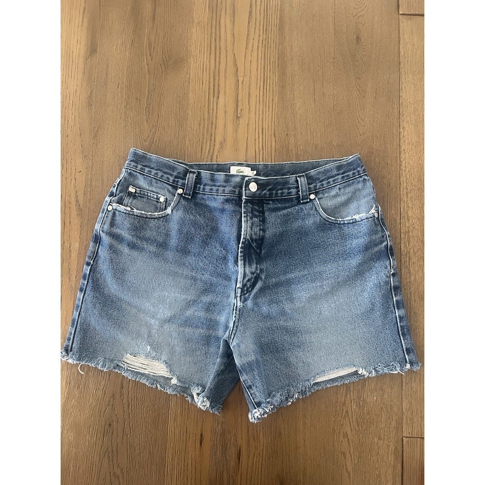 LACOSTE Women's Cut Off Shorts‎ Size 46